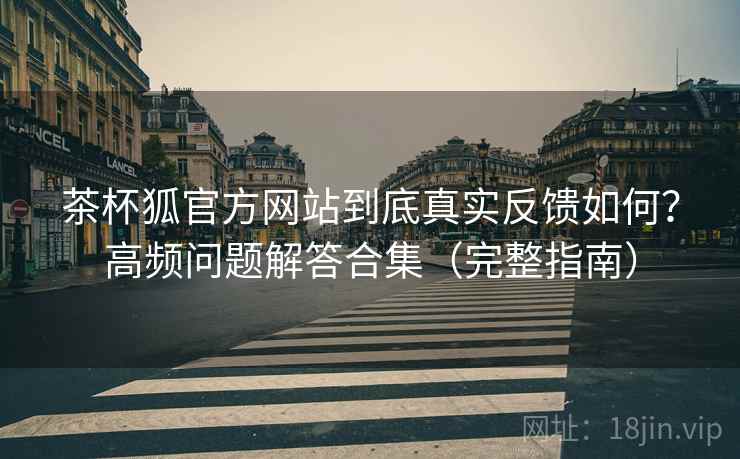 茶杯狐官方网站到底真实反馈如何？高频问题解答合集（完整指南）