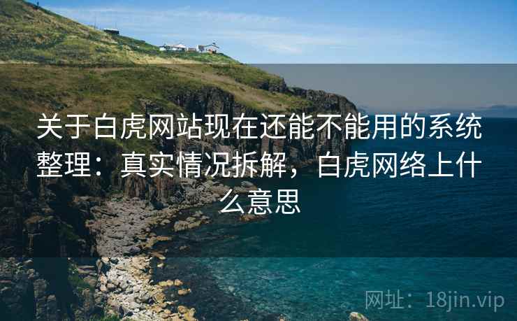 关于白虎网站现在还能不能用的系统整理：真实情况拆解，白虎网络上什么意思